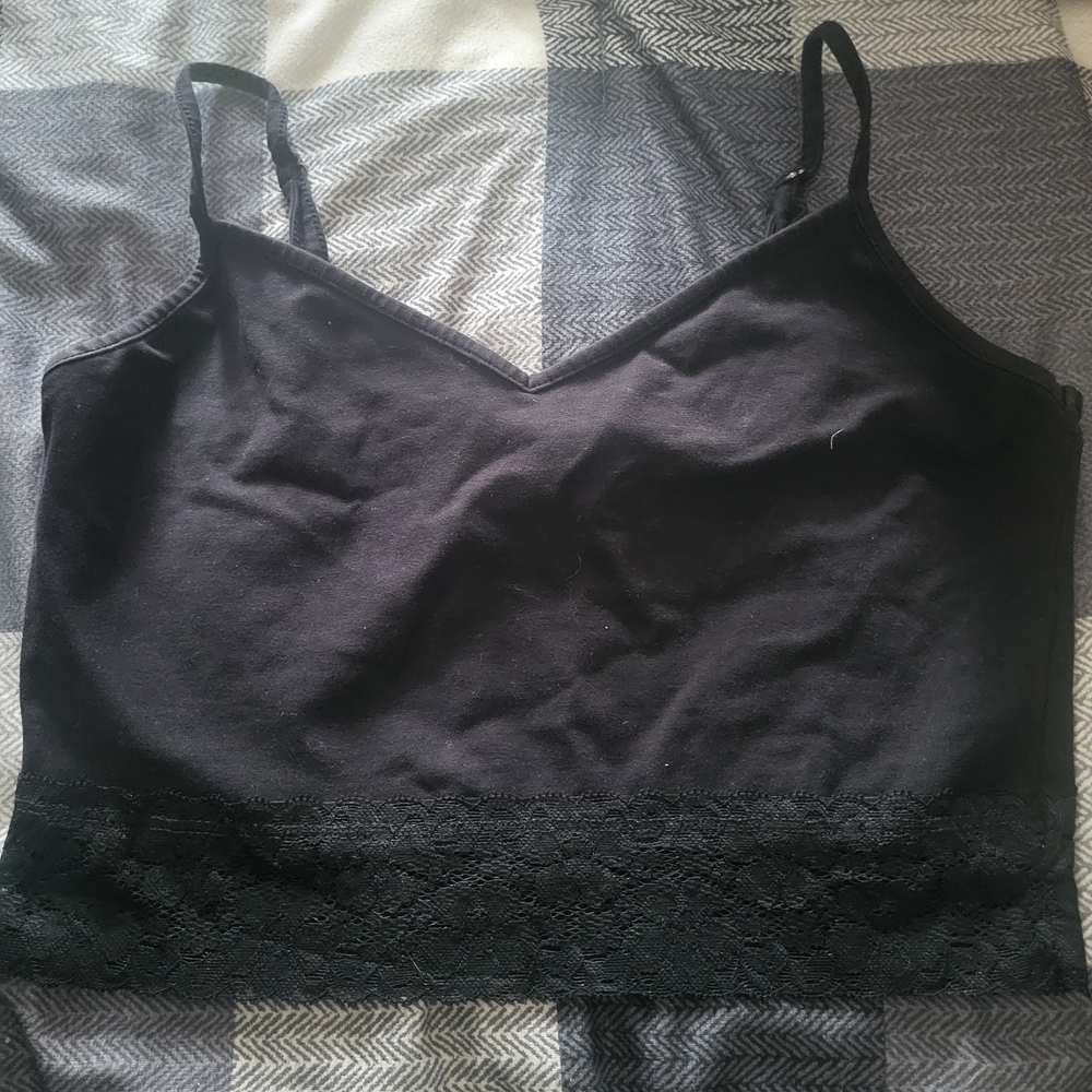 Forever 21 Black Sleeveless Top